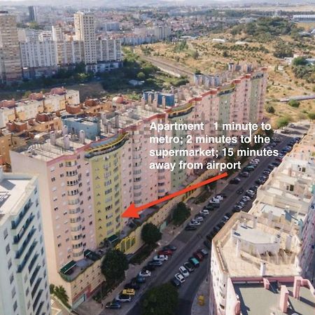 1-Minute Walk To The Metro And 2 To The Supermarket Lisabona Exterior foto